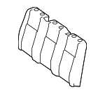 44795069049K45 - Body: Seat Back Cover for Mercedes-Benz: Metris Image