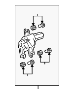 5H0955711C - Body: Wiper Motor for Volkswagen Image
