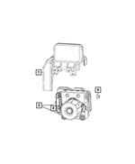 68600038AA - Brakes: Anti-lock Brake System Hydraulic Control Unit for Mopar Image image