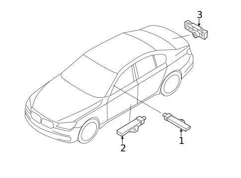 Electrical Components for 2012 BMW 740Li #13