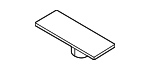 871143K000 - Body: Windshield Stopper for Hyundai Image