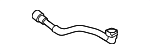 2545015701 - Cooling System: Lower Front Hose for Mercedes-Benz Image