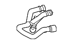 2545017702 - Electrical: Drive Motor Inverter Coolant Line for Mercedes-Benz Image