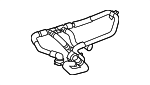 2545019602 - Cooling System: Rear Pipe for Mercedes-Benz Image