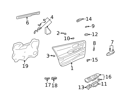 Trunk for 2003 Buick LeSabre #0