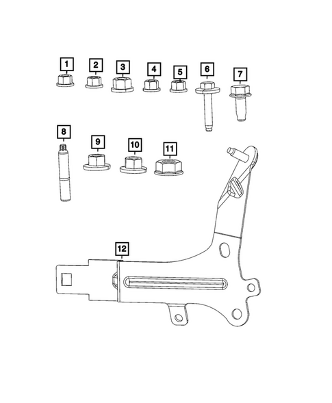 Battery, Battery Tray and Cables for 2026 Ram 3500 #3