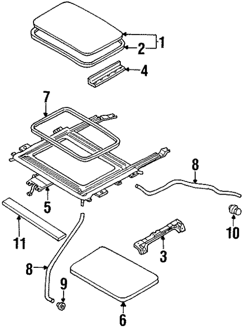 Sunroof for 2003 Ford Escort #1