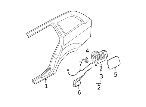 Quarter Panel & Components for 2009 BMW 328i #2