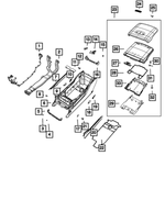 68523482AA - Interior Trim: Console Wiring for Mopar Image