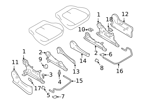 Tracks & Components for 2004 Suzuki Vitara #0