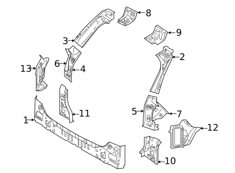 Rear Body for 2025 Volvo XC60 #0