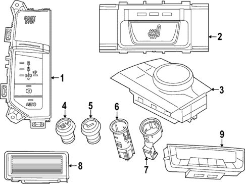 Gear Shift Control for 2023 BMW iX #0