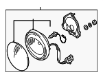 BN5V51680 - : Fog Lamp Assembly for Mazda: Protege, Protege5 Image