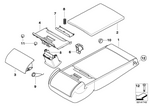 52209129144 - : Cover F Cup Holder for BMW Image