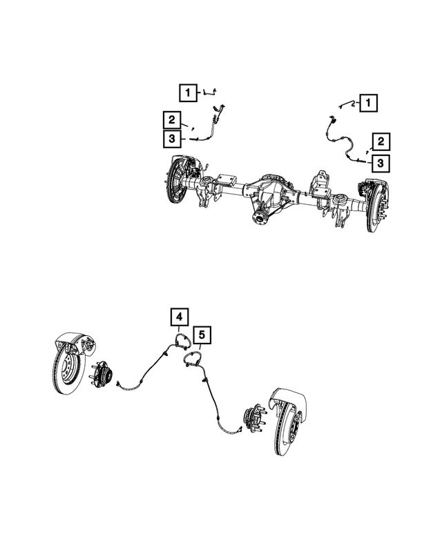 « 68451032AD – Electrical : Vitesse De Roue Capteur, Côté Droit pour Mopar Image »