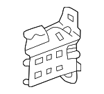 55276107AB - Body: Upper Hinge for Dodge: Ram 1500, Ram 2500, Ram 3500 Image