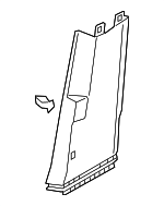 5NN867292RM5 - Body: Lower Center Pillar Trim for Volkswagen: Tiguan Image