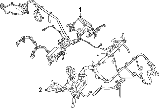 240127JA0A - Electrical: Wire Harness for INFINITI: QX80 Image