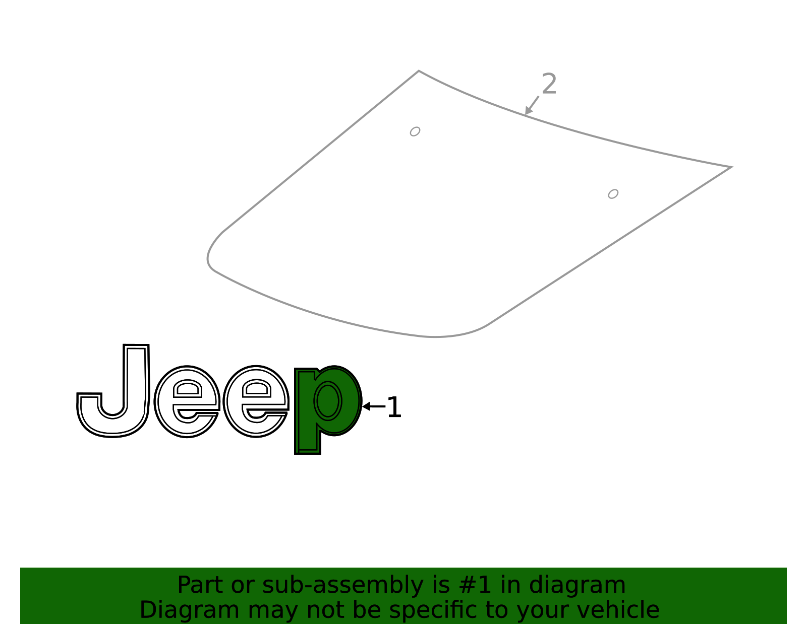 1WK36LK5AB - Front Door Trim Armrest Right | Mopar Parts Canada