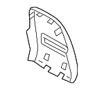 39806234 - Body: Headrest Gearbox Rear Cover for Volvo: V60, V60 Cross Country Image