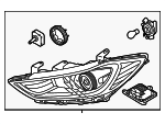92101F2420 - : Composite Assembly for Hyundai Image