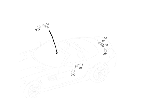 KEYLESS GO&reg; for 2018 Mercedes-Benz AMG GT R #0