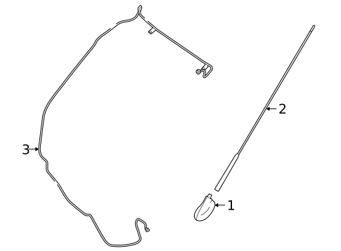 Antenna & Radio for 2013 Ford Transit Connect #0