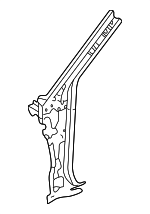 6110206040 - Body: Inner Pillar for Toyota: Solara Image