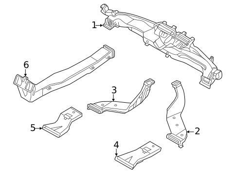 Ducts for 2024 Genesis G80 #0