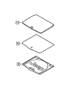 6XG38LXHAA - Interior Trim: Storage Compartment Panel for Jeep: Renegade Image