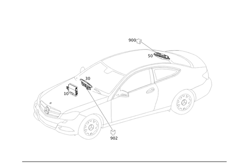 Parktronic System (Pts) for 2014 Mercedes-Benz C350 #0