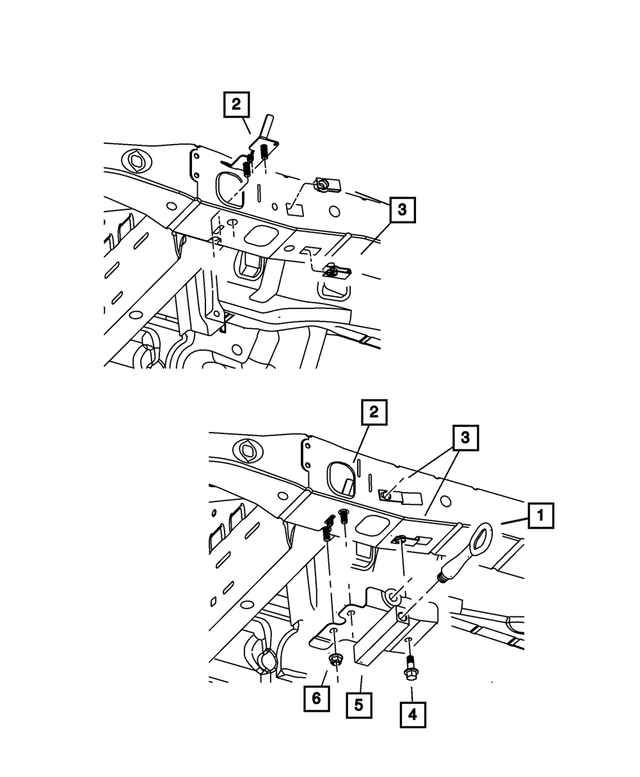 68263328AA - Frames and Bumpers: Tow Hook for Mopar Image image
