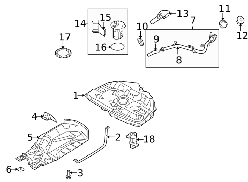Hardware, Fasteners & Fittings for 2010 Lincoln MKZ #0