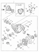 8972412730 - Chassis: DRIVE ASM FINAL FRT for Acura Image