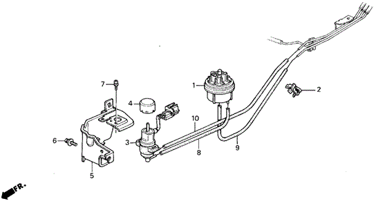 EGR Control Device for 1995 Honda Prelude #0
