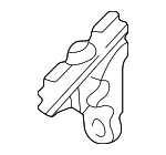 B30D510A7A - : Headlamp Assembly Bracket - Passenger Side (RH) for Mazda: Protege, Protege5 Image