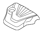 292402B600 - Engine: Engine Cover for Hyundai: Accent, Veloster Image