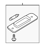 8T0943021A - : License Lamp for Volkswagen: Passat Image