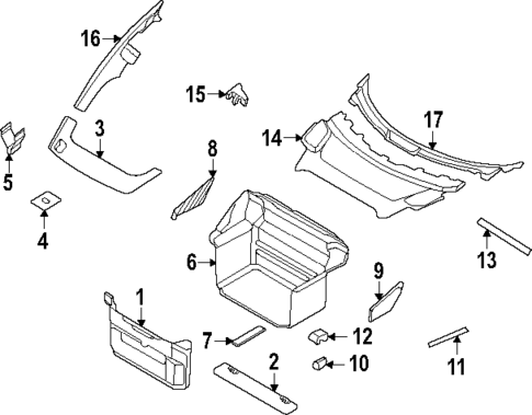 Interior Trim - Front Structure for 2023 Porsche 911 #0