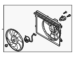 25380A9000 - Cooling System: Fan Module for Kia: Sedona Image