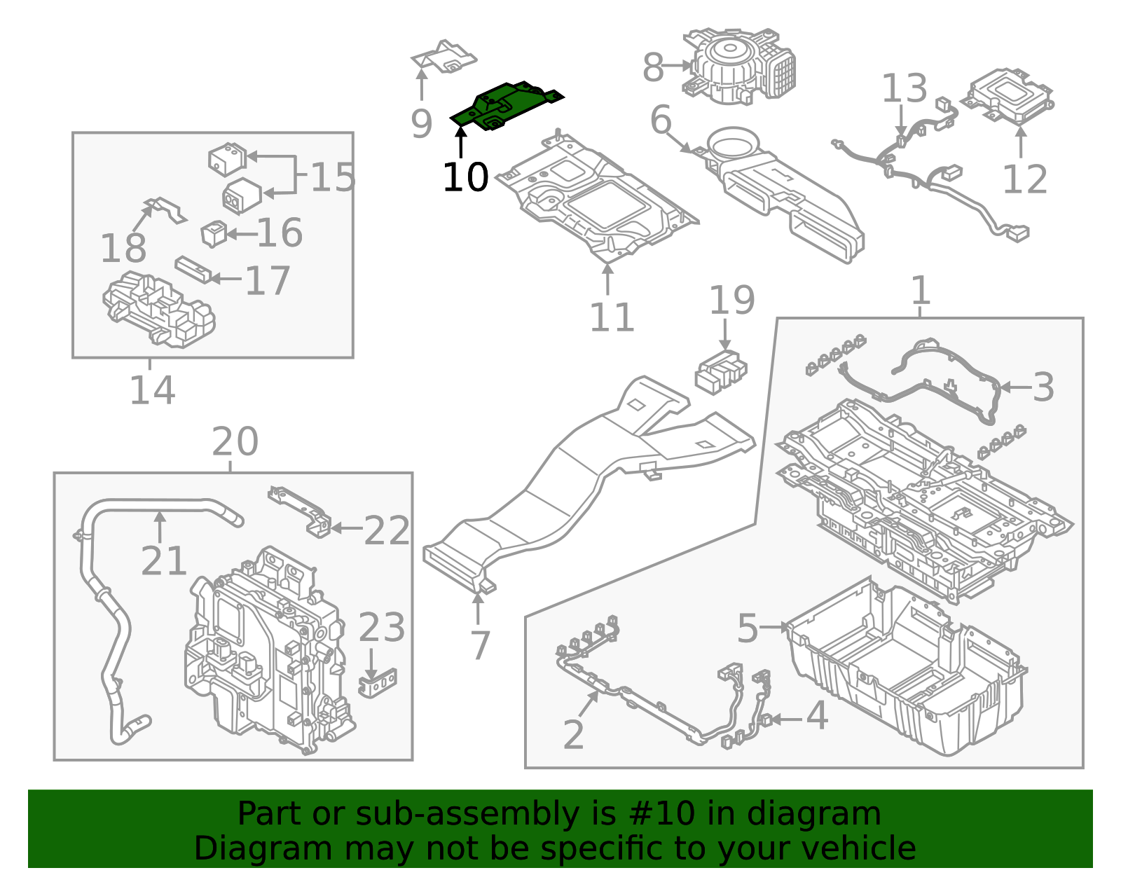 37592 37592-A8000 - Battery Cover 2017-2020 Kia Optima | Kia.Parts Store