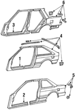 4635SE3305ZZ - Body: Front Section for Honda: Accord Image