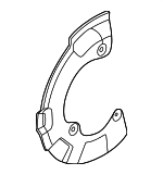 51755T1100 - Brakes: Splash Shield for Hyundai Image
