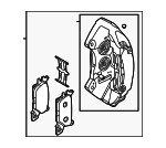 58110JI000BRH - : Disc Brake Kit for Genesis: Electrified G80 Image