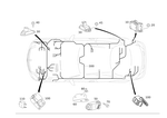 2165408809 - Electrical Equipment and Instruments: Wiring Harness for Mercedes-Benz Image