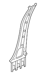64220TV9A00ZZ - Body: Inner Center Pillar for Acura: ILX Image