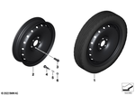 36115A56373 - : Space Saver Wheel With Tire for BMW Image