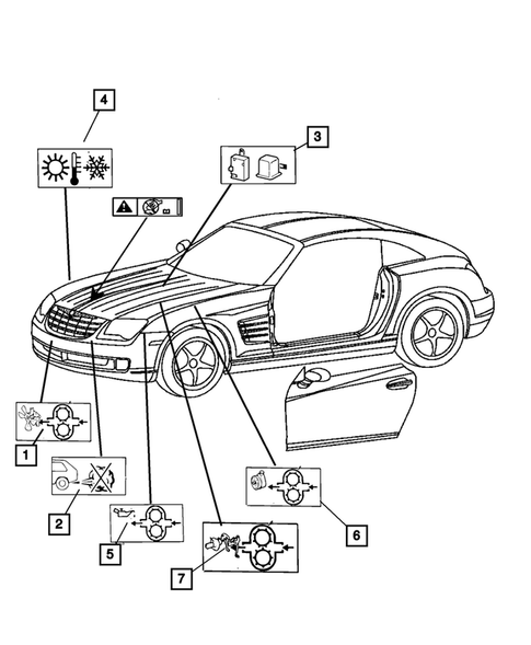 Under Hood for 2008 Chrysler Crossfire #0