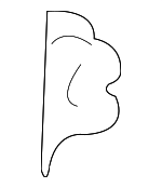 9347101G00 - Body: Hinge for Nissan: D21, Frontier, Pickup Image