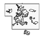 1648300860 - HVAC: Evaporator Assembly for Mercedes-Benz Image